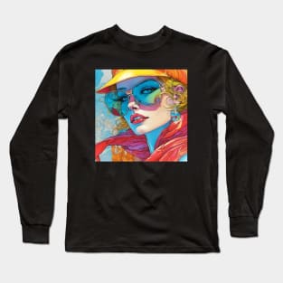 Chromatic Splendor - AI Long Sleeve T-Shirt